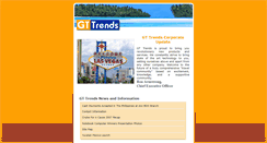 Desktop Screenshot of gttrends.info